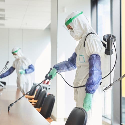 Event-Space-Disinfection